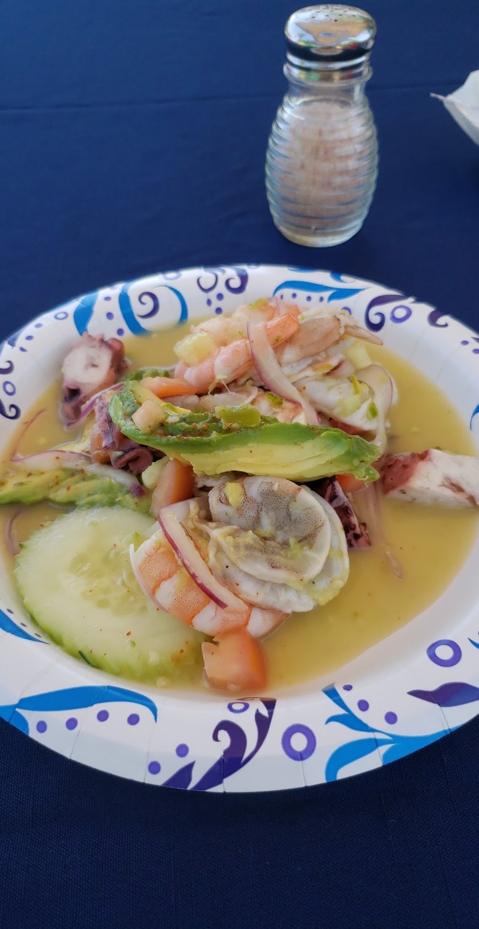 Agua Chiles Mixto En Salsa Verde