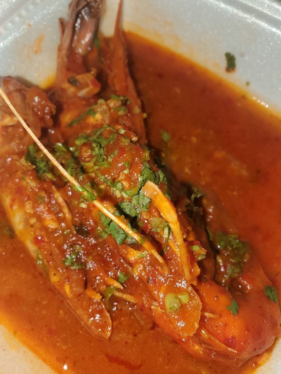 Langostinos a La Diabla