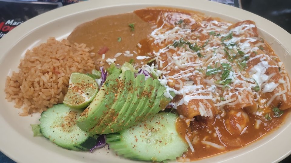 Enchiladas De Camaron